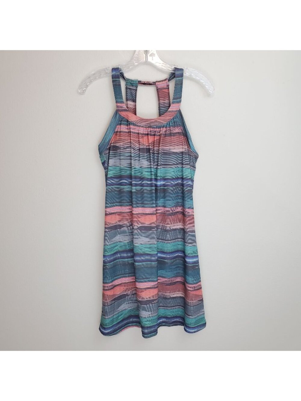Prana Cantine racer back dress with built-in bra